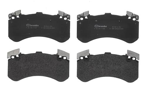 A.B.S. P 85 136 BREMBO BREMSBELÄGE, RICHTUNGSGEBUNDEN Bremsbelagsatz, Scheibenbremse